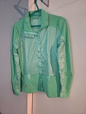 Adidas Women's Golf Windbreaker Jacket Size Small